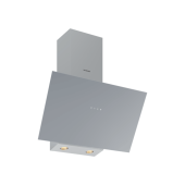 Silverline 3481 Gri Duvar Tipi Cam Davlumbaz - 1
