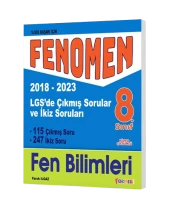Fenomen Okul 2024 8. Sınıf Lgs Fen Bilimleri Çıkmış Soruları Ve İkiz Soruları - 2