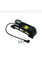 Moonshop Çift Piston Ayak Pompası Bisiklet, Top, Motorsiklet Şişirme J44B-01 thumbnail 2