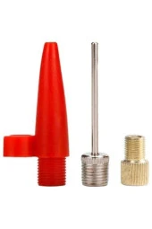 Moonshop Çift Piston Ayak Pompası Bisiklet, Top, Motorsiklet Şişirme J44B-01 thumbnail 4