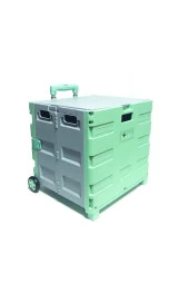 Moonshop Katlanabilir Yükseklik Ayarlı Market Taşıma Arabası thumbnail 5