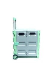 Moonshop Katlanabilir Yükseklik Ayarlı Market Taşıma Arabası thumbnail 6