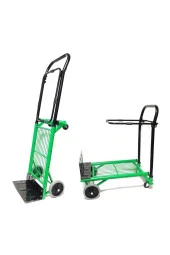 Moonshop El Arabası Yük Taşımayükseklik Ayarlı Çok Amaçlı El Arabası Yük Taşıma Arabası 90 Kg thumbnail 5