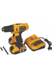 Metal Motor Darbeli 24 Watt 32 Parça Kızaklı 2 Çift Bataryalı Özel Çantalı Şarjlı Matkap... thumbnail 2