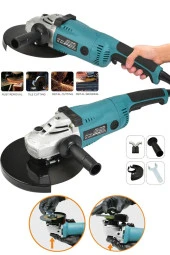Moonshop Metal Şanzumanlı Bakır Sargı Tam Otomatik Taşlama Makinesi 230 Mm 2000 Watt - 1