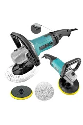 Moonshop Metal Dişli Profesyonel Devirli Koltuk Halı Yıkama Pasta Cila Polisaj Makinesi Hediyeli. - 1