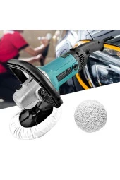Moonshop Metal Dişli Profesyonel Devirli Koltuk Halı Yıkama Pasta Cila Polisaj Makinesi Hediyeli. - 2
