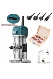 Moonshop 3600 Watt Profesyonel Formika Traşlama Freze Makinası Ve Uçları 6 Mm Pens 2 Yıl Garantili - 2