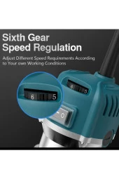 Moonshop 3600 Watt Profesyonel Formika Traşlama Freze Makinası Ve Uçları 6 Mm Pens 2 Yıl Garantili - 4