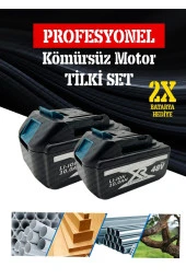Moonshop Kömürsüz Çift Akülü Ağaç Dal Ve Çok Amaçlı Budama Tilki Kuyruğu+ 5 Bıçak - 3
