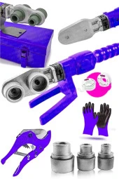 Moonshop 650 Watt Metal Çanta Panel Pprc Boru Kaynak Makina Seti Çanta - 1