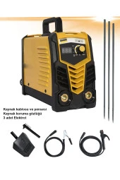 Moonshop Pro Alman Seri 200 Amper Xçift Kartlı Göstergeli Beraber Invertör Kaynak Makinası - 1