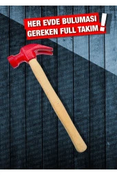 Moonshop 3 Lü Pense Seti Tornavida Takımı Çekiç Makas Falçata Metre Takım Çantası - 3