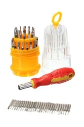 Moonshop Tornavida Seti 31 Parça Yumurta Tornavida Seti Telefon Tamir Saat Tornavida Uç Seti thumbnail 2