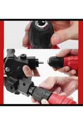 Moonshop Pro Zincirli Testere Dönüştürücü Şarjlı Elektrikli Matkap Için Taşınabilir Ahşap Testere Adaptörü thumbnail 6