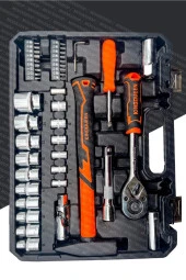 Moonshop 58 Parça Lokma Anahtar Takımı 1- 4 Ve 1- 2 El Aletleri Seti thumbnail 4