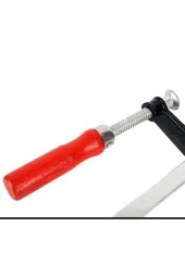 Moonshop Yüksek Kalite F Tipi 2 Adet 150 Mm Mini Işkence Çelik Malzeme Mengene - 6