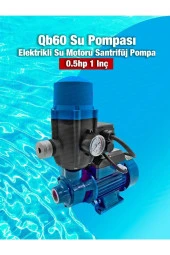 Moonshop Bakır Sargı Paket Hidrofor Otomatik Sistem Su Pompası Qb60 Ve Hidrofor 2 Yıl Grntli - 4