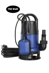 Moonshop 750 Watt Bakır Sargı Kirli Su Dalgıç Pompası 10 Metre Kablolu Yüksek Permormance - 1