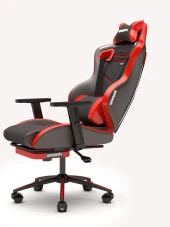 Warrior Adonis Oyuncu Koltuğu - Kırmızı & Jet Black- Ayak Uzatmalı Profesyonel Bilgisayar Sandalyesi 1566C0511 - 4