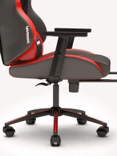 Warrior Adonis Oyuncu Koltuğu - Kırmızı & Jet Black- Ayak Uzatmalı Profesyonel Bilgisayar Sandalyesi 1566C0511 - 7