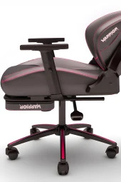 Warrior Kratos Oyuncu Koltuğu - Antrasit / Pembe - Ayak Uzatmalı Profesyonel Bilgisayar Sandalyesi thumbnail 8