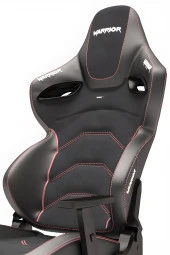 Warrior Kratos Oyuncu Koltuğu - Antrasit / Gül Kurusu Ayak Uzatmalı Üst Sınıf Bilgisayar Sandalyesi - 7