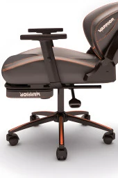 Warrior Kratos Oyuncu Koltuğu - Antrasit / Turuncu - Ayak Uzatmalı Profesyonel Bilgisayar Sandalyesi thumbnail 7