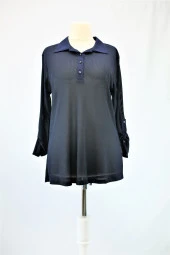 114 Transparan Bluz - 1