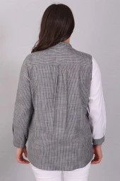 1322 Çizgili Gömlek - 4