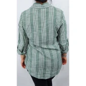 4034 Çizgili Gömlek - 7