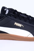 Puma 389406-05 Club 5v5 Deri Bağcıklı Rahat Taban Siyah-Beyaz Sneaker Günlük Erkek Spor Ayakkabı - 2