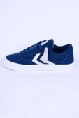 Hummel 900521-7871 Wivo Kumaş File Detaylı Kauçuk Taban Rahat Hafif Esnek Mavi Günlük Unisex Sneaker Ayakkabı - 3