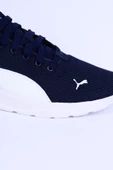 Puma 371128-05 Anzarun Lite Fileli Rahat Taban Hafif Bağcıklı Esnek Lacivert Günlük Erkek Ayakkabı - 2