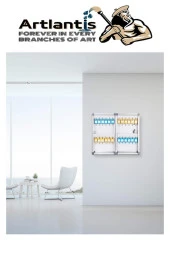 Kilitli Anahtar Kutusu 32 li 1 Paket Anahtar Dolabı Alüminyum Gövde Otel Otopark Apart Anahtarlık Dolap - 6