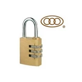 Three Cırcle 3 Basamaklı Pirinç Asma Kilit 25 Mm - 1