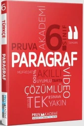 6. Sınıf Paragraf Soru Bankası Pruva Akademi - 1
