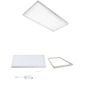 60x120 Gökyüzü Panel Avize, Sıva Üstü, Kolay Montaj Led Panel, Çiçekli Yağmur Damlası Avize - 6