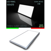 60x120 Slim Panel, 6500k, Beyaz Işık, 3mm Kalınlık, Dev Aydınlatma,homojen Işık, Ofis Led Aydınlatma - 6