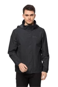 Jack WolfskinStormy Point 2L Siyah Erkek Yağmurluk - 1