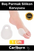 Özel Üretim Yıkanabilir Halluks Valgus Bunyon Kemik Ayak Baş Parmak Silikon Koruyucu 1 Çift - 1