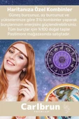 Premium Aslan Burcu Enerjisini Yükselten Doğal Taş Bileklik Aslan Burçları Burç Unisex Bileklik - 2
