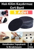 Premium Halı Kilim Sabitleyici Koltuk Kaydırmaz Kendinden Yapışkanlı Yıkanabilir 5 Adet Cırt Bant - 1