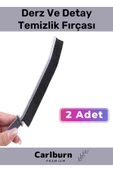 Premium Series Pratik Çok Amaçlı Temizlik İnce Banyo Mutfak Derz Arası Detay Temizlik Fırçası 2 Adet - 1