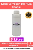 Özel Üretim Kalıcı Yoğun Kaliteli Yağ Bazlı Tüm Ürünlerle Kullanıma Uygun Bal Mum Esansı 3 LT - 1