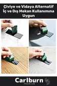 Süper Güçlü İz Bırakmayan Elastik Yapılı Çift Taraflı 10mm - 10 Metre Akrilik Köpük Bant - 10 Adet - 2