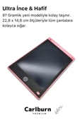 Premium Lcd Ekranlı Kalemli Dijital Çizim Tableti Yazı Tahtası Boyama Resim Akıllı Tablet 8,5 Inç - 3