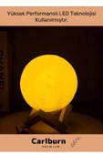 Premium Seri Çevre Korumalı 3d Standlı Küre Dekoratif Yüksek Performanslı Led Ay Gece Masa Lambası - 6