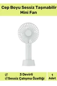 Özel Üretim Usb Şarjlı 3 Kademeli Sessiz Taşınabilir Mini Fan Pervaneli Soğutucu Küçük Vantilatör thumbnail 1