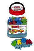 HEROES,PET KUTULU HARF VE RAKAMLAR+KİNETİK KUM (1000GR.) KUM-024 - 2